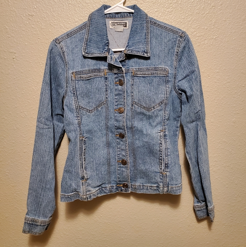Route 66 denim jacket